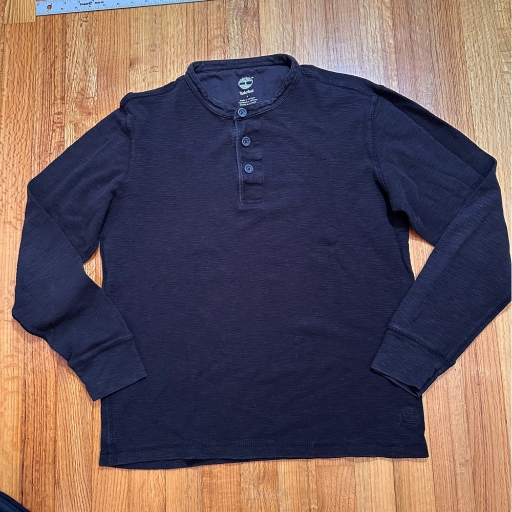 Timberland men’s Regular Fit Henley shirts Size Medium (c5)